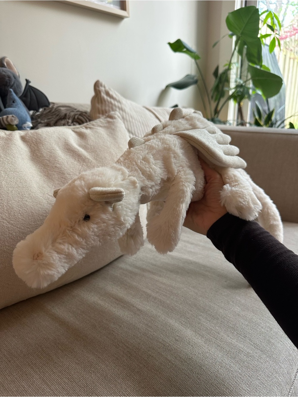 Jellycat Snow Dragon Large